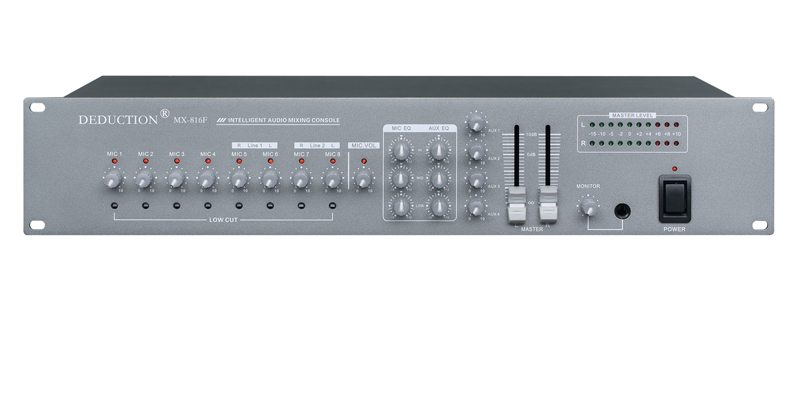 MX-816F INTELLIGENT AUDIO MIXING CONSOLE